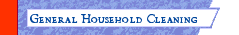 HOUSEHOLD CLEANING